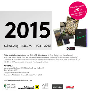 Buchprsentation und Ausstellungsfragmente